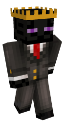 King Enderman Minecraft Skin - Laby