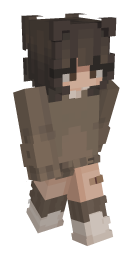 Girl Bear Minecraft Skin - Laby