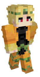 Jojo Bizarre Adventure Anime Minecraft Skin - Laby