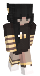 Girl Bee Minecraft Skin
