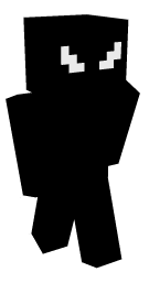 Classic Black Minecraft Skin - Laby