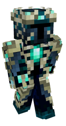 Skulk Monster Minecraft Skin - Laby