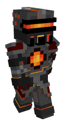 Orange Robot Minecraft Skin - Laby