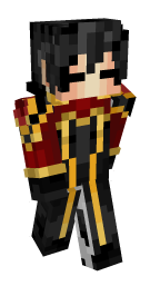 Red Black Eyes Minecraft Skin | laby.net