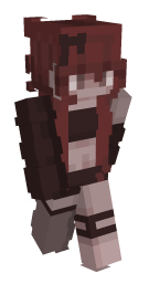 Red Hair Girl Minecraft Skin - Laby