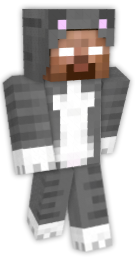 3D Herobrine Minecraft Skin