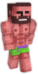 giga chad  Minecraft Skins