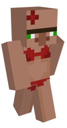 Villager Bikini Minecraft Skin - Laby