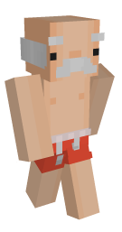Grey Man Minecraft Skin - Laby