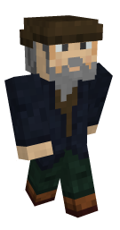 Grandpa Beard Minecraft Skin - Laby
