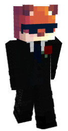 Fox Agent Minecraft Skin