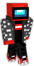 Among Us: Red (Bedrock Edition) Minecraft Skin