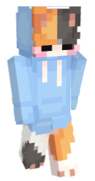 Cat Hoodie Minecraft Skin laby