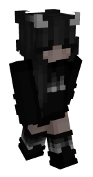 Egirl Horns Minecraft Skin - Laby