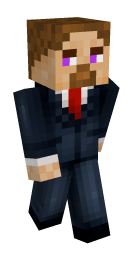 White Skin Beard Minecraft Skin | laby.net
