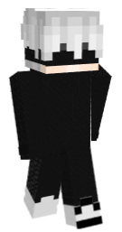 Anime Black Minecraft Skin | laby.net