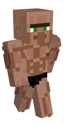 Villager Muscles Minecraft Skin - Laby