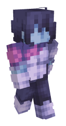 Gaming Blue Minecraft Skin - Laby