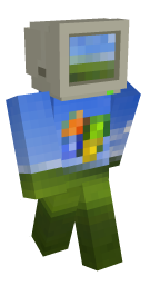 Computer Landscape Minecraft Skin | laby.net