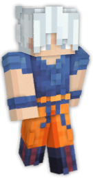 black goku Minecraft Skin