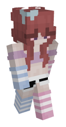 Red Hair Girl Minecraft Skin - Laby