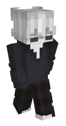 Boy White Hair Minecraft Skin - Laby