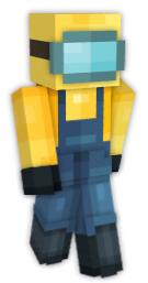 Mine Blocks Skins on X: Among Us Crewmate Red skin by Jose Estebam!    / X