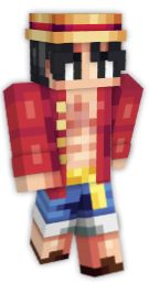 Luffy(se der 10 dowmloads sai o rebaixado galera) Minecraft Skin