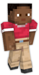 boy black red  Minecraft Skins