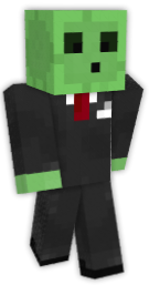 Blue Slime Minecraft Mob Skin