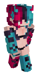 Girl Demon Minecraft Skin - Laby