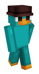 Perry Platypus Minecraft Skin - Laby