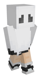 Aesthetic Ghost Minecraft Skin - Laby