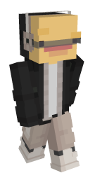 Casual Grey Minecraft Skin - Laby