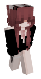 Red Hair Egirl Minecraft Skin - Laby