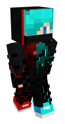 Boy Blue Hair Minecraft Skin - Laby