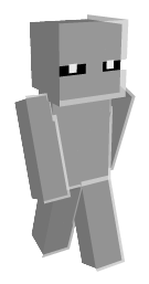 White Gray Minecraft Skin - Laby
