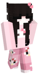 Girl Hello Kitty Minecraft Skin | Laby.net