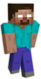 herobrine 3d  Minecraft Skins