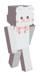 Cute White Minecraft Skin - Laby