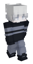 Black Dark Minecraft Skin - Laby