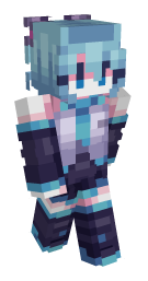 Hatsune Miku Hatsunemiku Minecraft Skin - Laby
