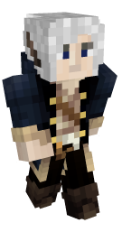Hair Silver Minecraft Skin | laby.net