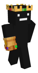 Infinity Gauntlet Black Minecraft Skin - Laby