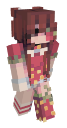 Girl Red Minecraft Skin | laby.net