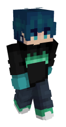 Blue Skater Minecraft Skin - Laby