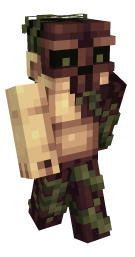 Warrior Wood Minecraft Skin | laby.net