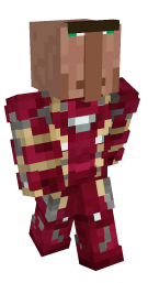 Villager Iron Man Minecraft Skin - Laby