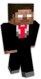 steve and herobrine Minecraft Skin