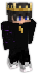 King Herobrine(Has a 3D Crown!) Minecraft Skin